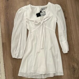 Gianni bini white dress